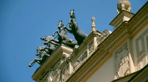 Moscow Racetrack Stock Footage 7728895