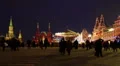 Moscow, Red Square at Christmas, New Year time. Chrismas fair. HD Footage
