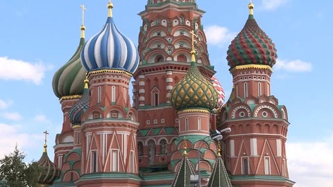 Moscow red square day 스톡 동영상 97665703