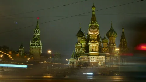 Moscow, Red Square Stock Footage 503395