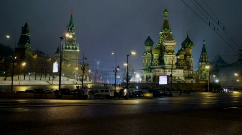 Moscow, Red Square Stock Footage 503396