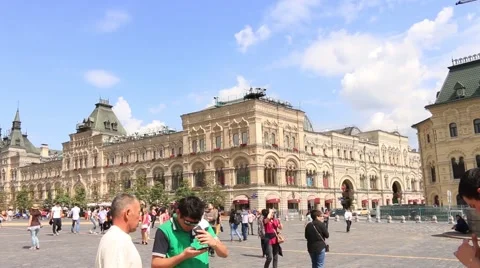 Moscow ''Red Square'' Stock Footage 61154043