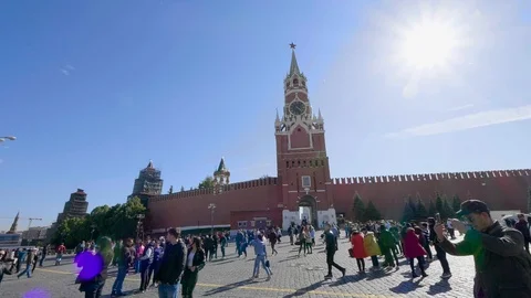 Moscow Red Square Stock Footage 111334411