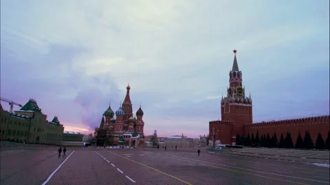 Moscow red square Stock Footage 148773126