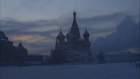 Moscow red square Stock Footage 148773222