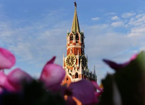 Moscow, Red Square Stock Photos