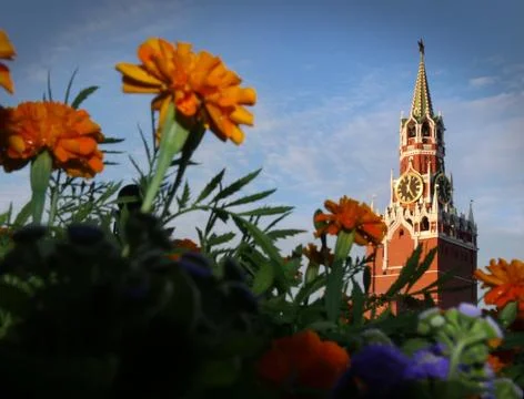 Moscow, Red Square Stock Photos
