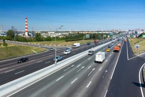 Moscow Ring Road Stock Photos