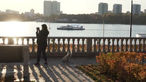 Moscow River Stock Footage 162410405