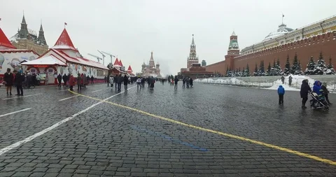 MOSCOW RUSSIA Video stock 86609293