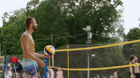 Volleyball Serve Stock Footage ~ Royalty Free Stock Videos | Pond5