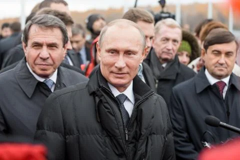 Moscow, Russia - November 24, 2015: Vladimir Putin Stock Photos