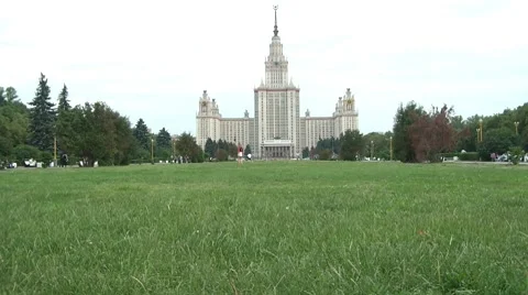 Moscow State University Stock Footage 7730382