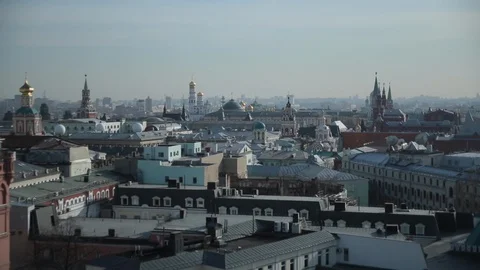 Moscow Static Panorama Stock Footage 88713931