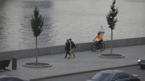 Moscow Streets 库存影片 112281098