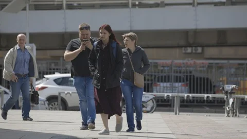 Moscow Streets 库存影片 112281135