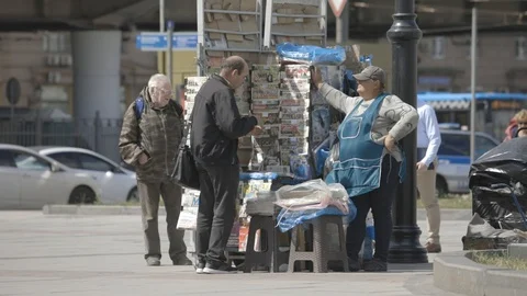 Moscow Streets 库存影片 112281176