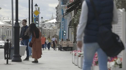 Moscow Streets 库存影片 112281280