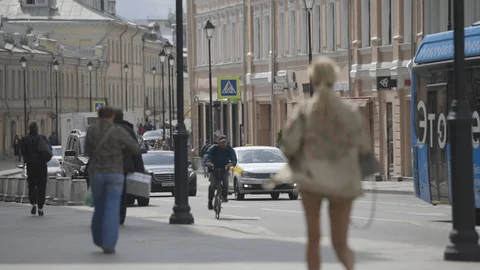 Moscow Streets 库存影片 112281285