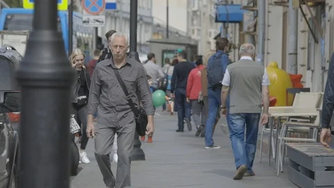 Moscow Streets 库存影片 112281293