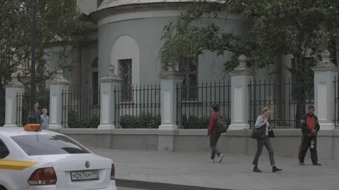 Moscow Streets 库存影片 112281326