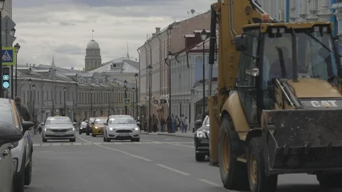 Moscow Streets 库存影片 112281345
