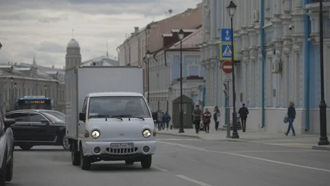 Moscow Streets 库存影片 112281374