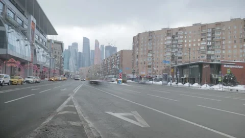 Moscow timelaps Stock Footage 203564496