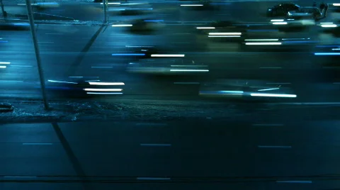 Moscow Traffic Stock Footage 585135