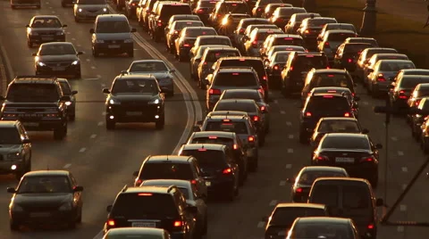 Moscow  traffic   Stock-Footage 901440