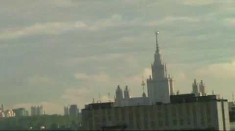 Moscow University Stock Footage 5378511