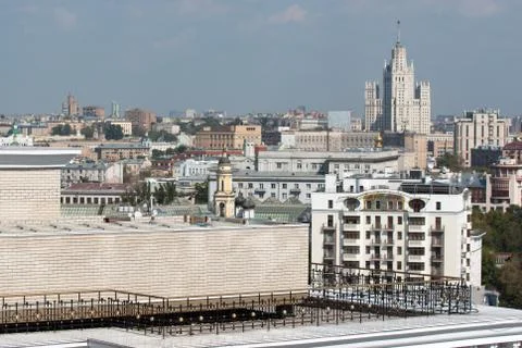Moscow view Stock Photos