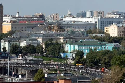 Moscow view Stock Photos