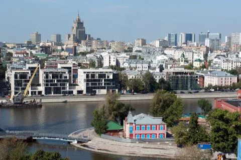 Moscow view Stock Photos