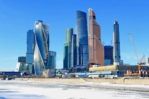 Moscow in Winter Stock Photos