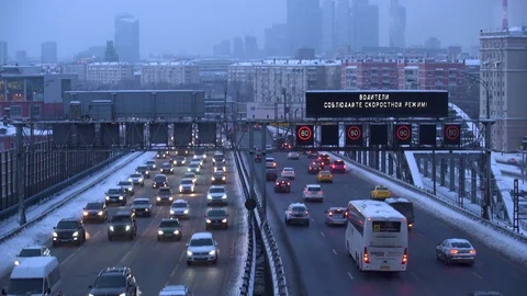 Moscow winter snow 1 Видео 87643739