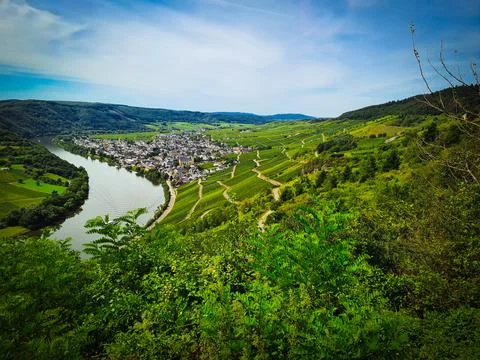 Moselblick Stock Photos