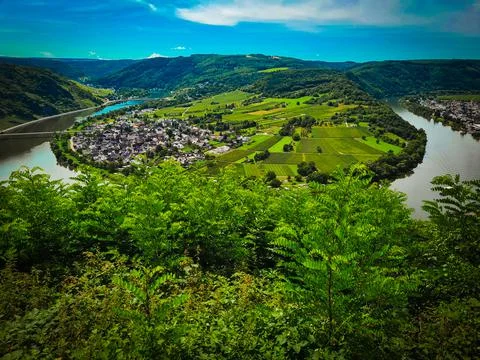 Moselschleife Stock Photos