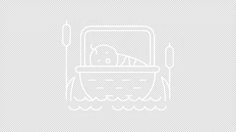 Moses bible animation set Stock Footage 312204330