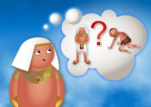 Moses the Egyptian Prince Stock-Illustration