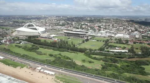 Moses Mabhida Stadium Video stock 14808394