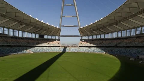 Moses Mabhida Stadium inside Stock Footage 145343333
