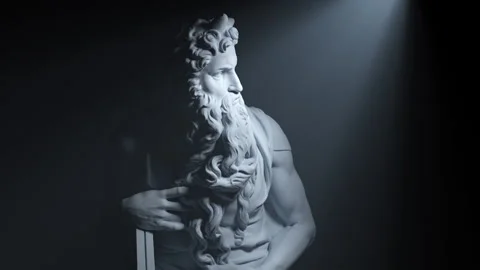 MOSES STATUE Vidéo 164914792