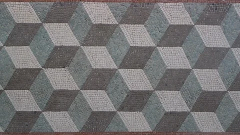 Mosiac Pattern Stock Footage 87728159