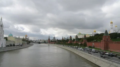 Moskow River 動画素材 30600746