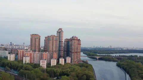 Moskva River Stock Footage 118216554