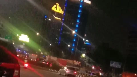 Moslem Building of jakarta Stock-Footage 205044969