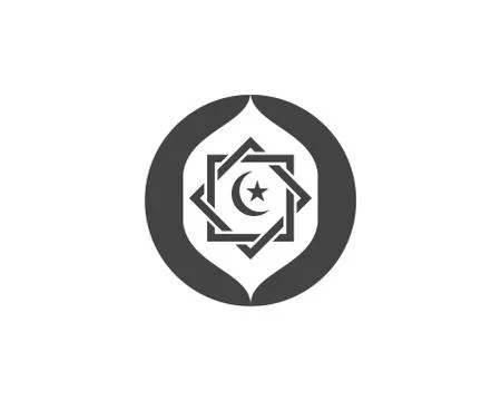Moslem icon vector Illustration design Illustrazione stock
