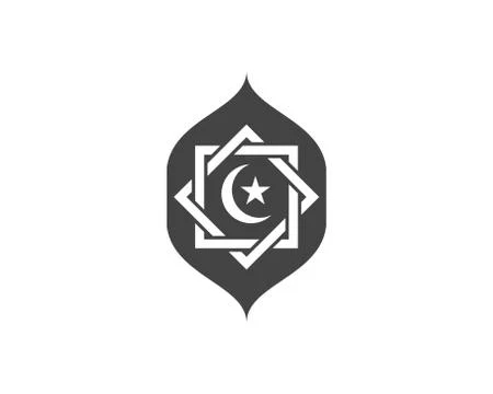 Moslem icon vector Illustration design Stock Illustration