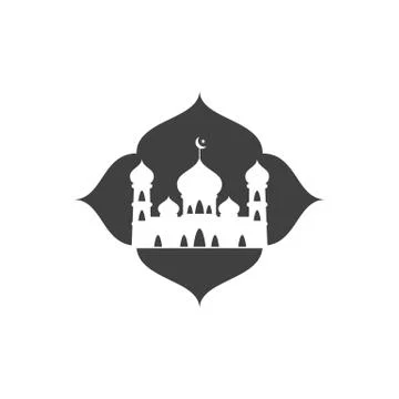 Moslem icon vector Illustration Illustrazione stock